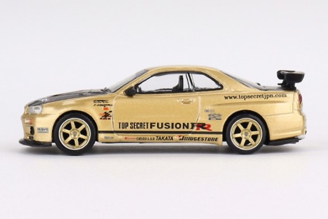 新品 MGT00676-R TSM MINI-GT 1/64 日産 Nissan スカイライン GT-R R34