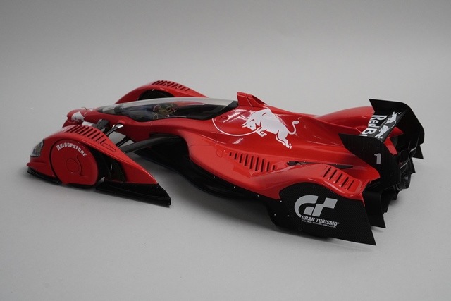 1/18 オートアート 18107 レッドブル X2010 レッド, Boost Gear