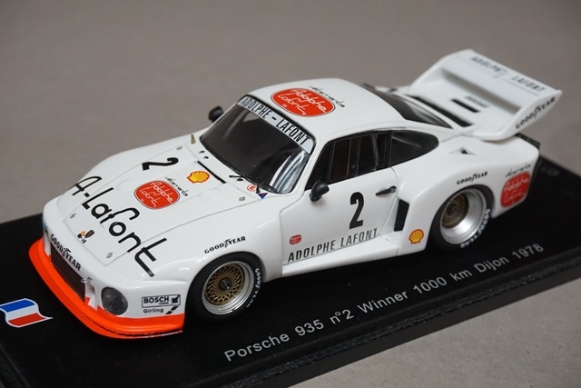 1/43 スパーク SF032 ポルシェ 935 1000km ディジョン 優勝 1978
