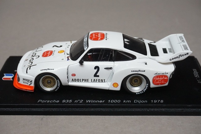 1/43 スパーク SF032 ポルシェ 935 1000km ディジョン 優勝 1978 #2