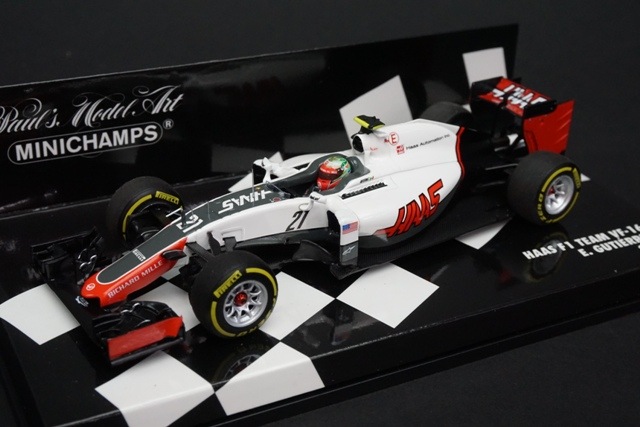 1/43 ミニチャンプス 417160021 HAAS F1チーム フェラーリ VF-16 E
