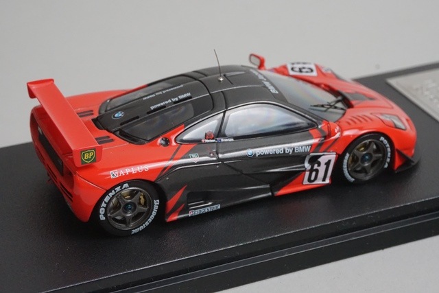 1/43 HPI 44687 エブロ特注 マクラーレン F1 GTR JGTC 1996 #61