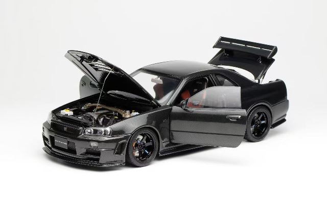 予約 M83413 モーターヘリックス 1/18 Nissan Skyline GT-R R34