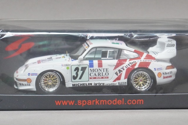 1/43 スパーク S4446 ポルシェ 911 GT2 EVO ルマン 1995 #37, Boost
