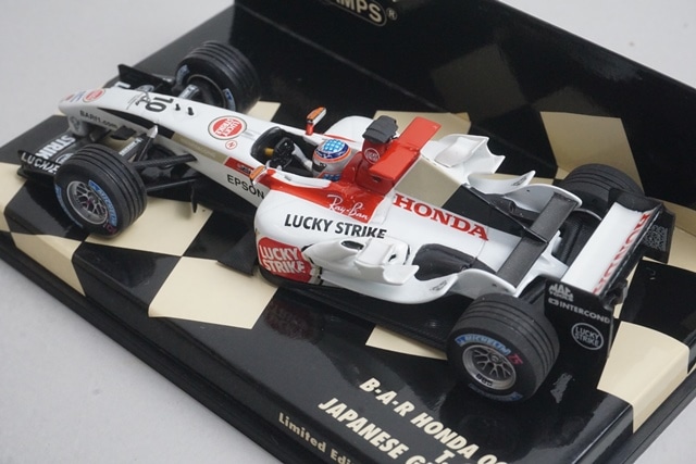 1/43 ミニチャンプス 400040110 BAR ホンダ 006 日本GP 2004 #10 佐藤