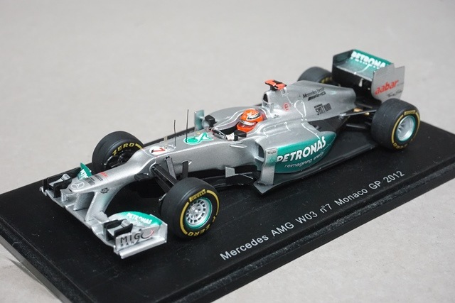 1/43 ���ѡ��� S3042 ��륻�ǥ�AMG W03 ��ʥ�GP 2012 #7 M.���塼�ޥå�