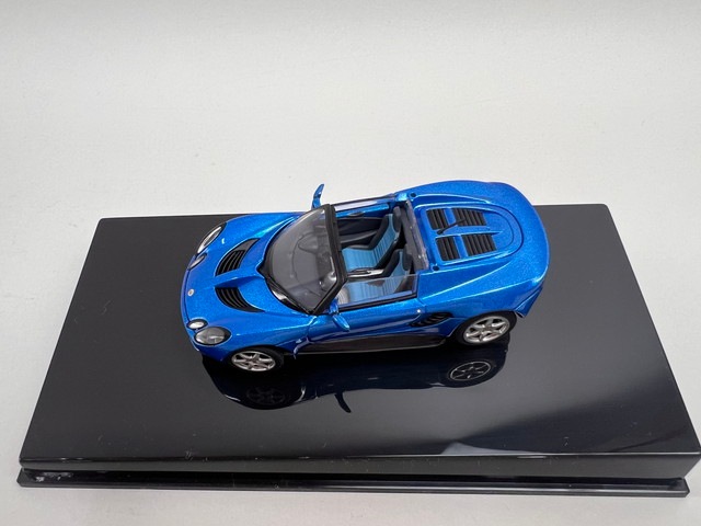 1/43 オートアート 55321 ロータス エリーゼ 2002 ブルー, Boost Gear