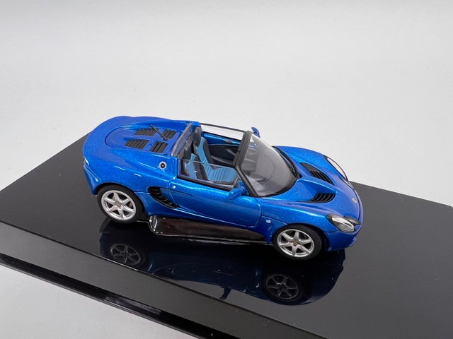 1/43 オートアート 55321 ロータス エリーゼ 2002 ブルー, Boost Gear