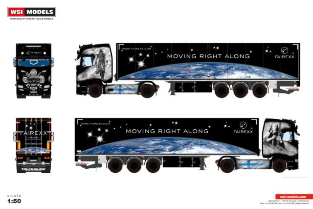 予約 01-5048 WSI 1/50 Fairexx SCANIA S HIGHLINE CS20H 4X2