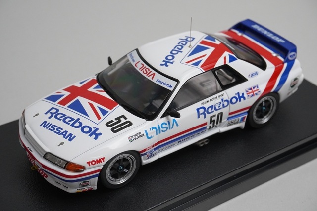 1/43 HPI 8607 日産 リーボック スカイライン GT-R JTC 鈴鹿
