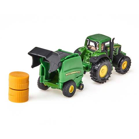 新品 SK1665 ジク SIKU John Deere 束収機トラクター , Boost Gear