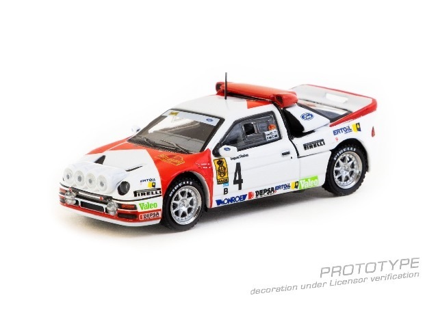 新品 T64P-001-86RC04 Tarmac Works 1/64 フォード Ford RS200 Rallye