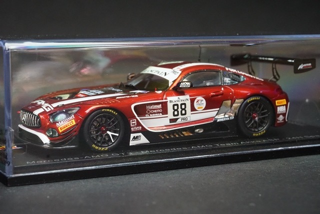1/43 スパーク SB259 メルセデス AMG GT3 Team Akka ASP SPA24h 2019
