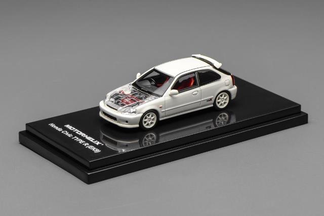 新品 M65001 モーターヘリックス 1/64 ホンダ Civic Type R(EK9
