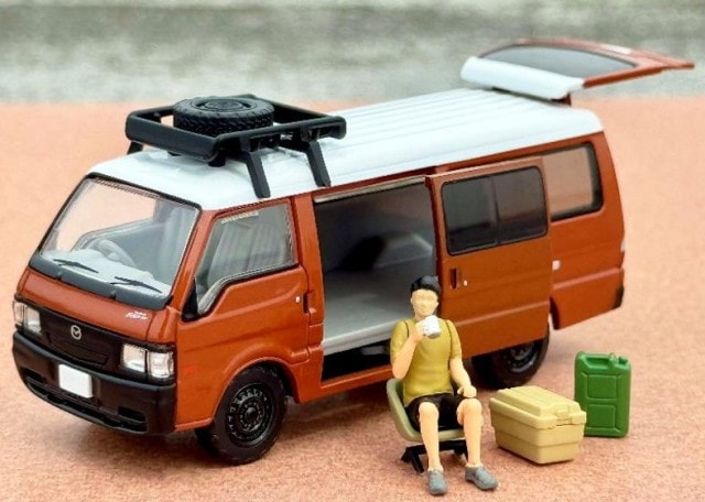新品 LV-N310d トミーテック 1/64 マツダ ボンゴブローニイ バン