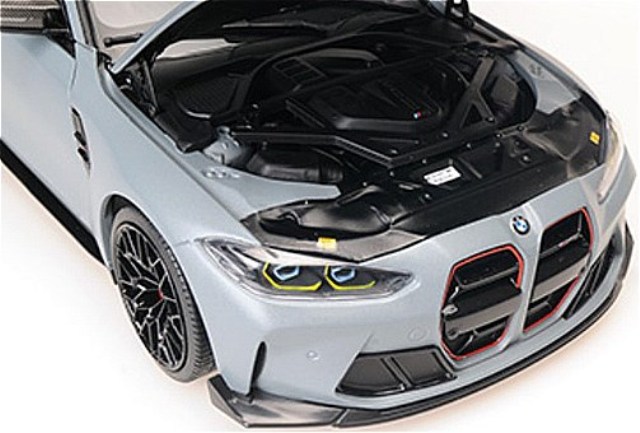 新品 110023501 ミニチャンプス 1/18 BMW M3 CS 2023 グレーメタリック