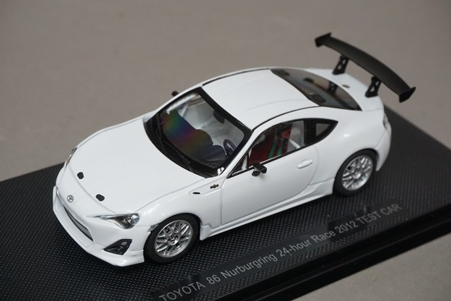 EBBRO 1/43 ミニカー 86 TRD Performance Line White エブロ ミニカー
