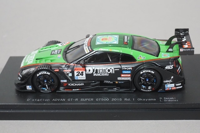 1/43 ֥ 45263 D'station ADVAN  GT-R ѡGT500 1  2015 #24