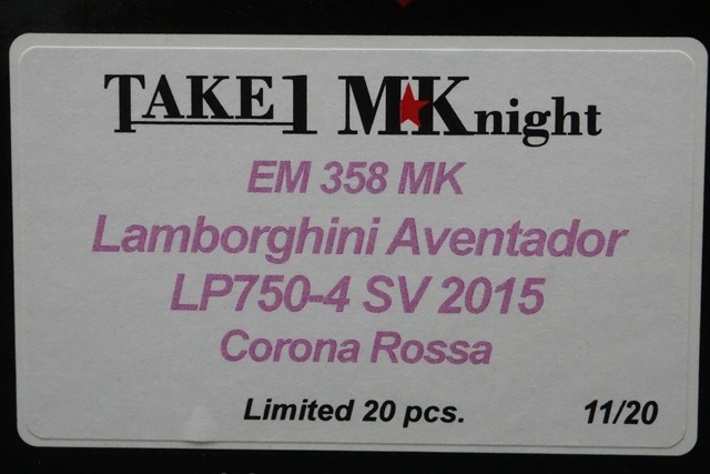 1/43 �ᥤ�����å�/�����ɥ��� EM358MK ���ܥ륮���� �������󥿥ɡ��� LP750-4 SV 2015 �����ʥ�����