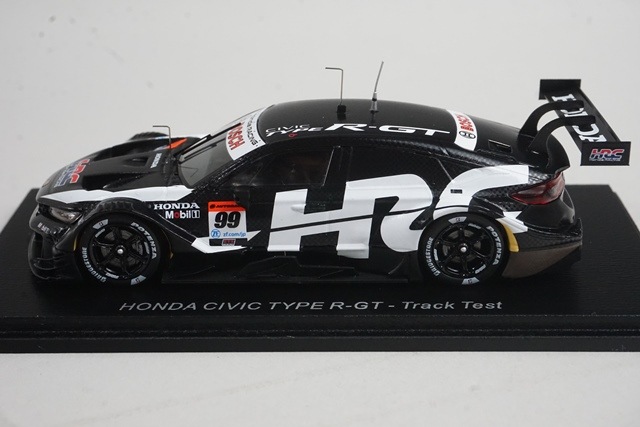 1/43 スパーク SGT099 ホンダ シビック タイプ R-GT トラック テスト
