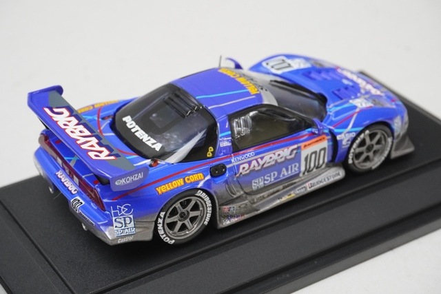 1/43 エブロ 43203 ホンダ レイブリック NSX JGTC 2001 #100 ブルー