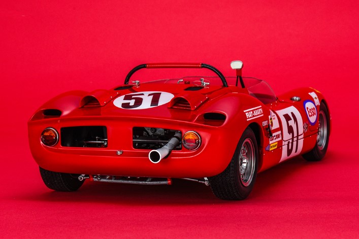  K837 Model Factory Hiro 1/12 Fiat Abarth 1000SP LM 1969 #51 M.Zanetti/U.Locatelli Fulldetail Kit