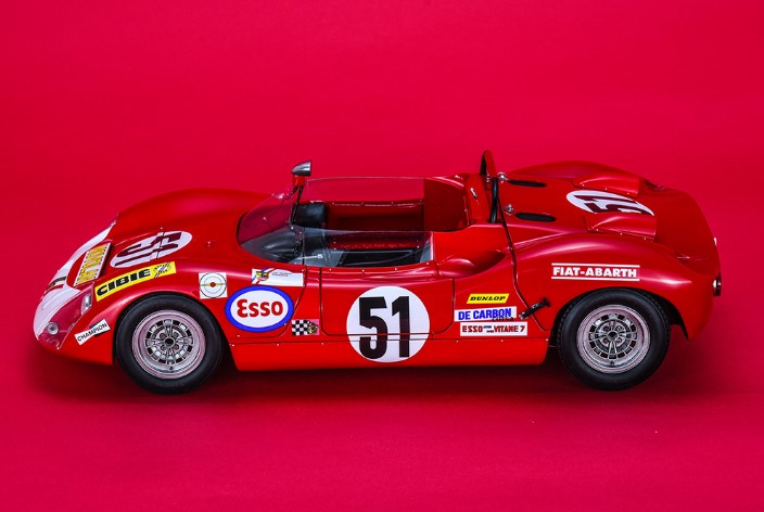  K837 Model Factory Hiro 1/12 Fiat Abarth 1000SP LM 1969 #51 M.Zanetti/U.Locatelli Fulldetail Kit