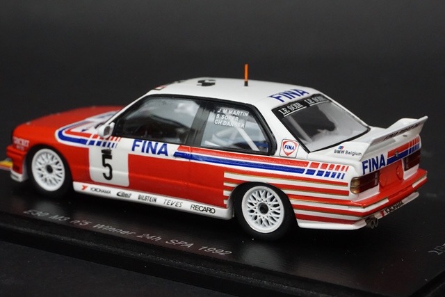 1/43 スパーク SB069 E30 M3 #5 Winner 24h SPA 1992 J.M.Martin - S