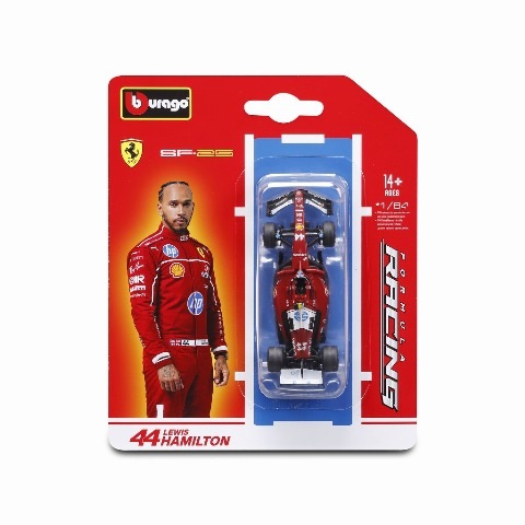 新品 18-56801H ブラーゴ 1/64 フェラーリ SF-25 2025 #44 L