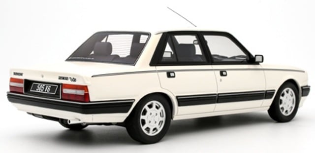 新品 OTM1108 OTTO 1/18 プジョー 505 V6 1989 (ホワイト) 世界限定