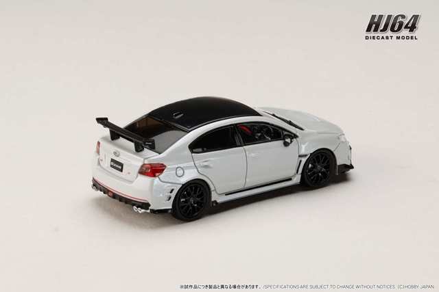 新品 HJ644068W ホビージャパン 1/64 スバル S208 NBR チャレンジ