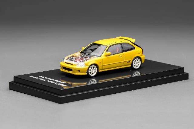 予約 M65002 モーターヘリックス 1/64 ホンダ Civic Type R(EK9
