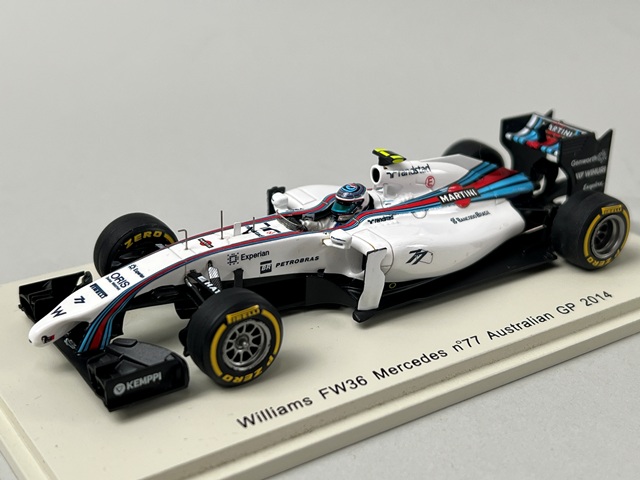 1/43 スパーク S3080 ウィリアムズ FW36 メルセデス