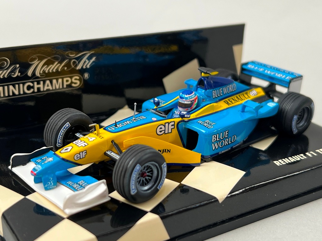 ミニチャンプス 1/43 Renault(ルノー) F1 Team R23 F.Montagny Test Driver 2003 | PMA ミニチャンプス 1⁄43 RENAULT ルノー F1 R26 F.アロンソ