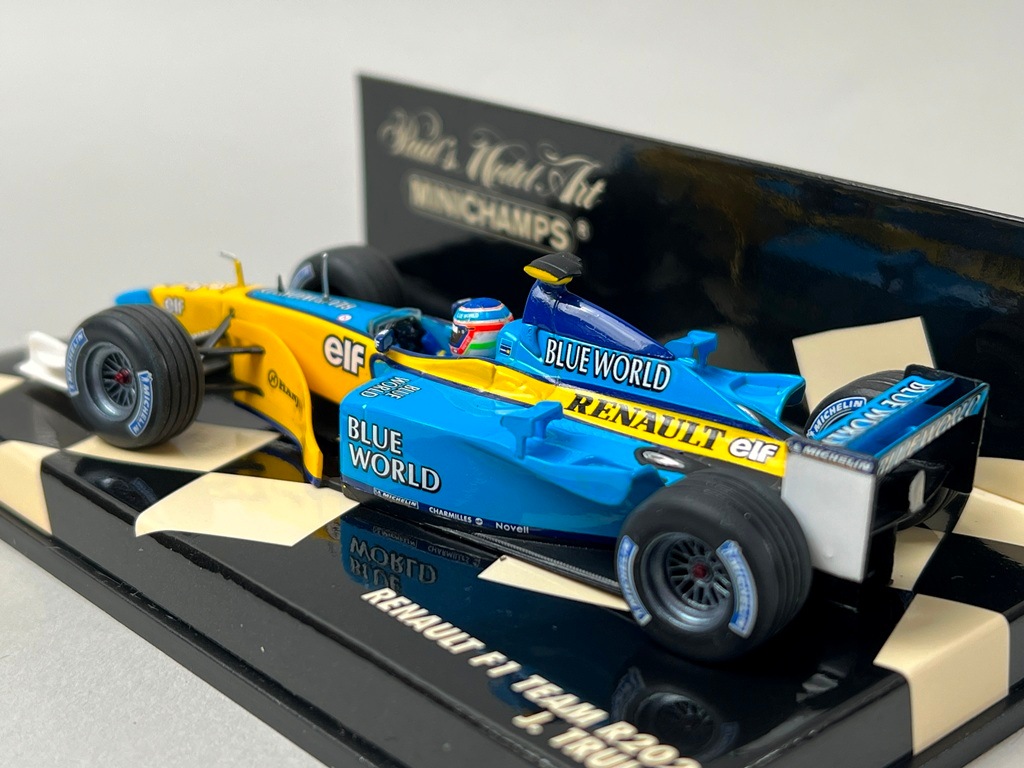 1/43 ミニチャンプス 400020014 ルノー F1 チーム R202 #14 J
