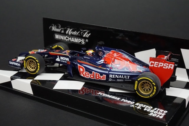 ミニチャンプス 1/43 トロロッソ STR9 ベルニュ ベルニュ STR9 トロロッソ 1/43 ミニチャンプス Minichamps 2014