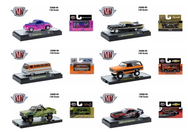 予約 32600-89 M2マシーンズ 1/64 32600 Series Release 89 アソート
