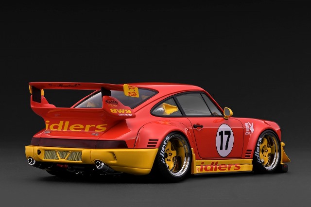 予約 IG3948 イグニッションモデル 1/18 RWB 964 Red/Yellow , Boost Gear ミニカー通販