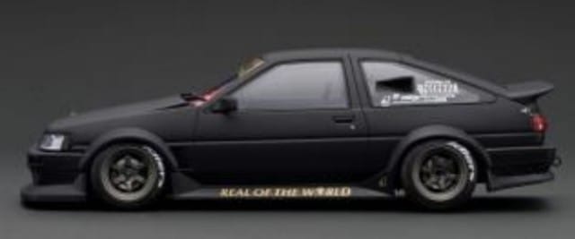  IG2606 ˥åǥʥ쥸 1/18 RWB AE86 Matte Black ͽ140pcs 