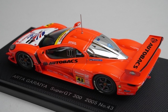 エブロ 1/43 ARTA ガライヤ スーパーGT300 2010 #43 オレンジ 完成品 Amazon | エブロ(EBBRO) 1/43 ARTA ガライヤ スーパーGT300 2010