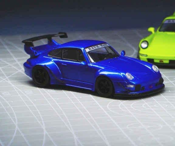新品 Decode 1/64 ポルシェ Porsche rwb Wide-Body 改造 993