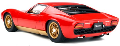 予約KSR12501R 京商 1/12 ランボルギーニ ミウラ P400S レッド