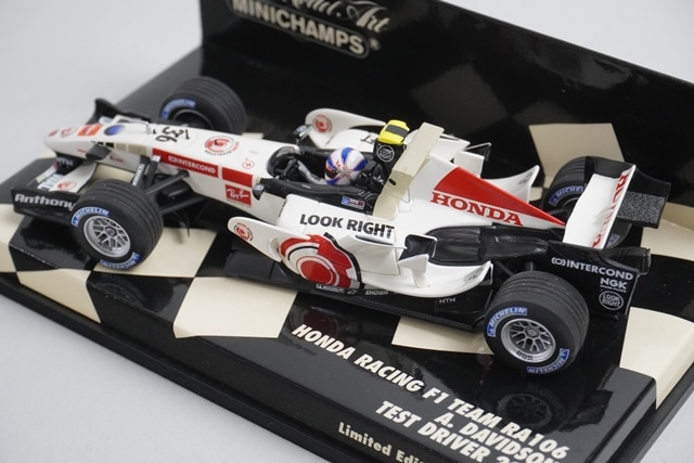1/43 ミニチャンプス 400060036 ホンダ レーシング F1チーム RA106