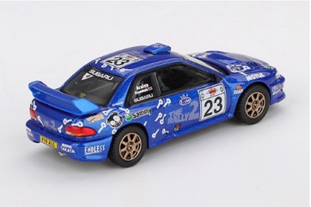 新品 MGT01078-L TSM MINI-GT 1/64 スバル インプレッサ WRC99 アクロ