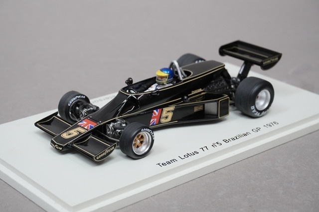 1/43 スパーク S1846 チーム ロータス 77 ブラジルGP 1976 #5 R
