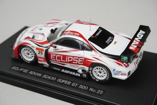 1/43 エブロ 43906 レクサス エクリプス アドバン SC430 スーパーGT500