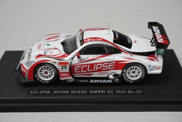 1/43 エブロ 43906 レクサス エクリプス アドバン SC430 スーパーGT500
