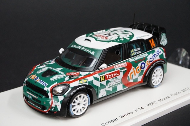 1/43 スパーク S3352 ミニ ジョン クーパーワークス WRC モンテカルロ