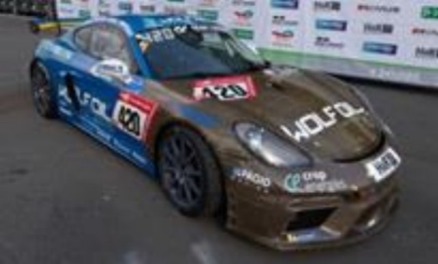 予約 SG912 スパーク 1/43 ポルシェ Porsche 718 Cayman GT4 Clubsport