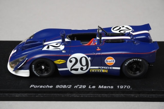 1/43 スパーク S1977 ポルシェ 908/2 ルマン 1970 #29, Boost Gear